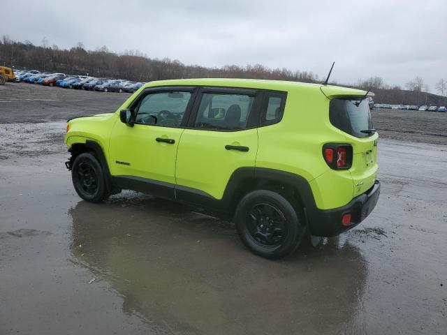  JEEP RENEGADE 2018 Green