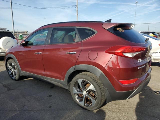 Parquets HYUNDAI TUCSON 2016 Czerwony