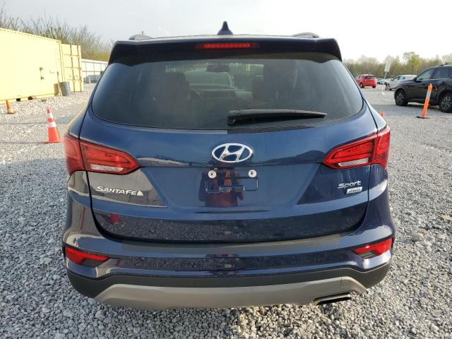  HYUNDAI SANTA FE 2017 Синий