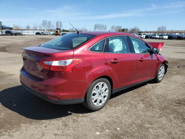 Sedans FORD FOCUS 2014 Czerwony