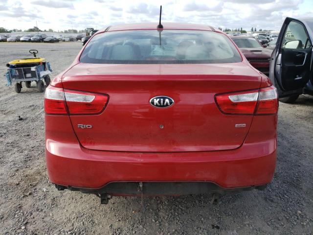  KIA RIO 2013 Красный