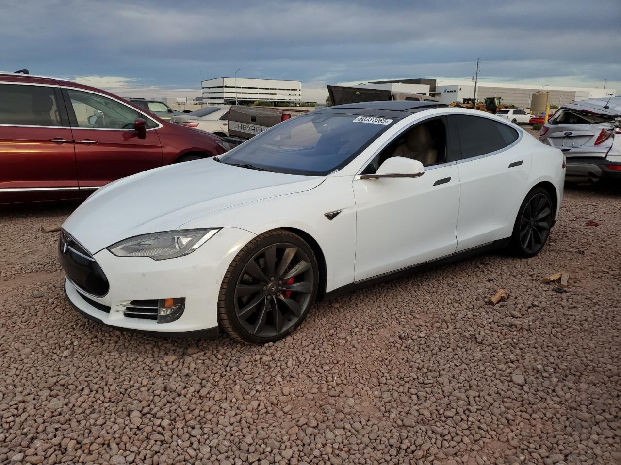 2015 Tesla Model S P85D zu verkaufen in Phoenix, AZ - Side