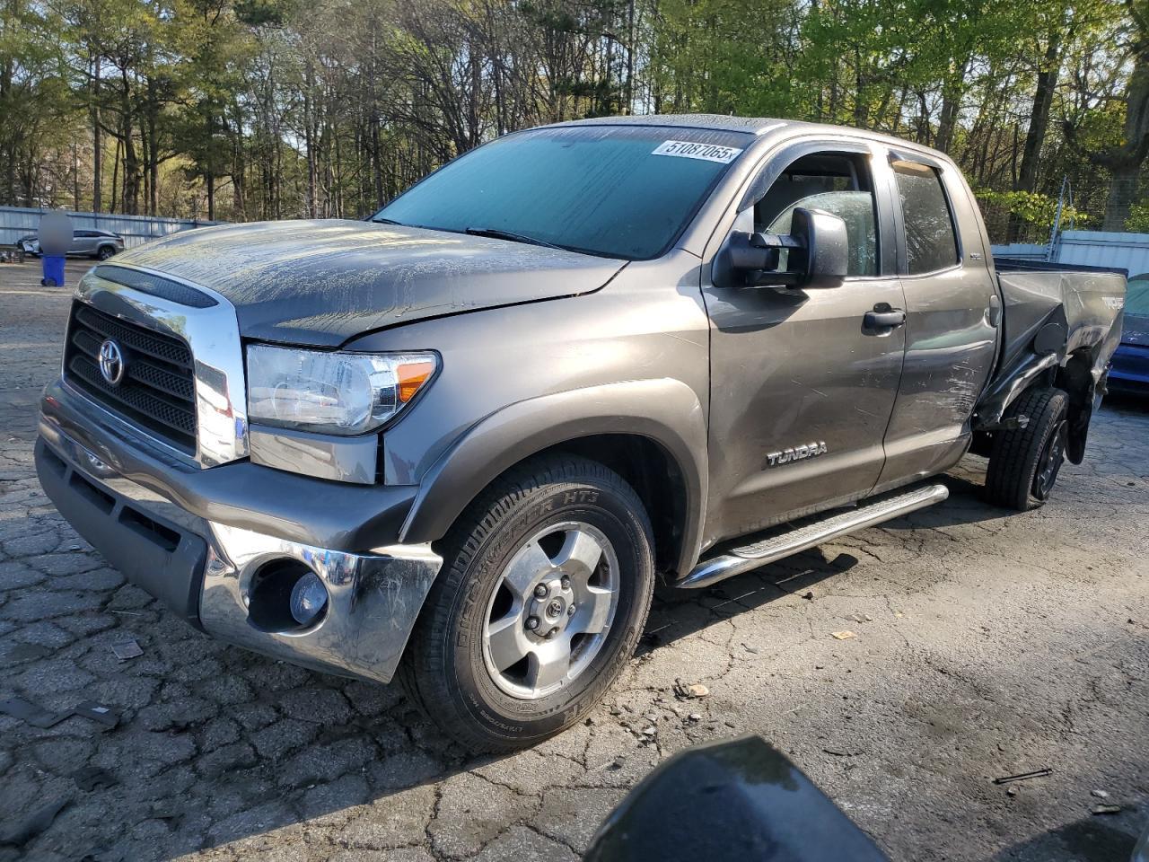2007 Toyota Tundra Double Cab Sr5 na sprzedaż w Austell, GA - Rear End