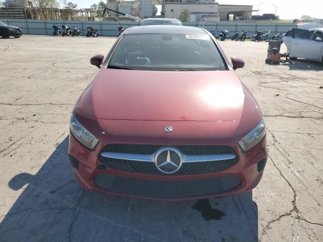  MERCEDES-BENZ A-CLASS 2020 Красный