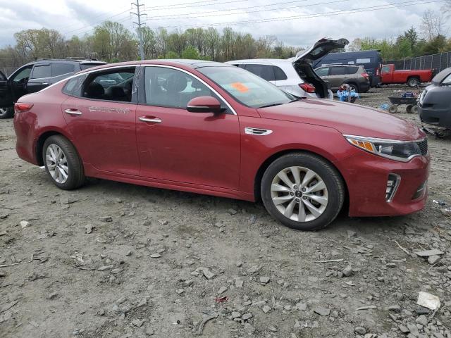  KIA OPTIMA 2018 Czerwony