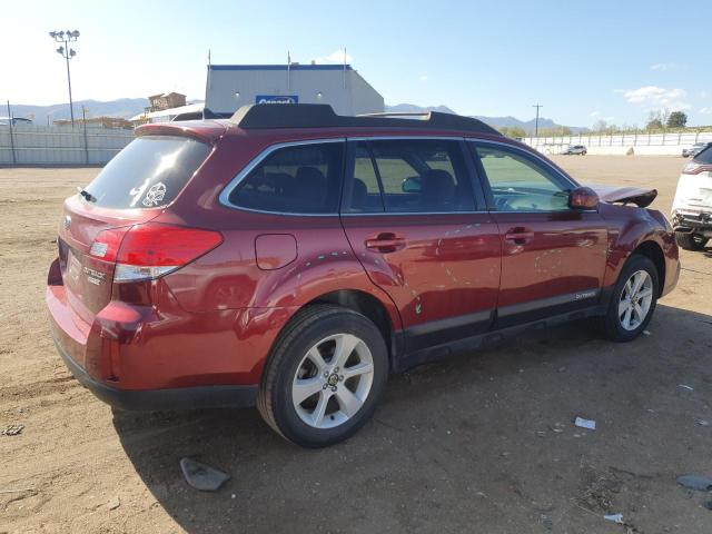  SUBARU OUTBACK 2014 Red