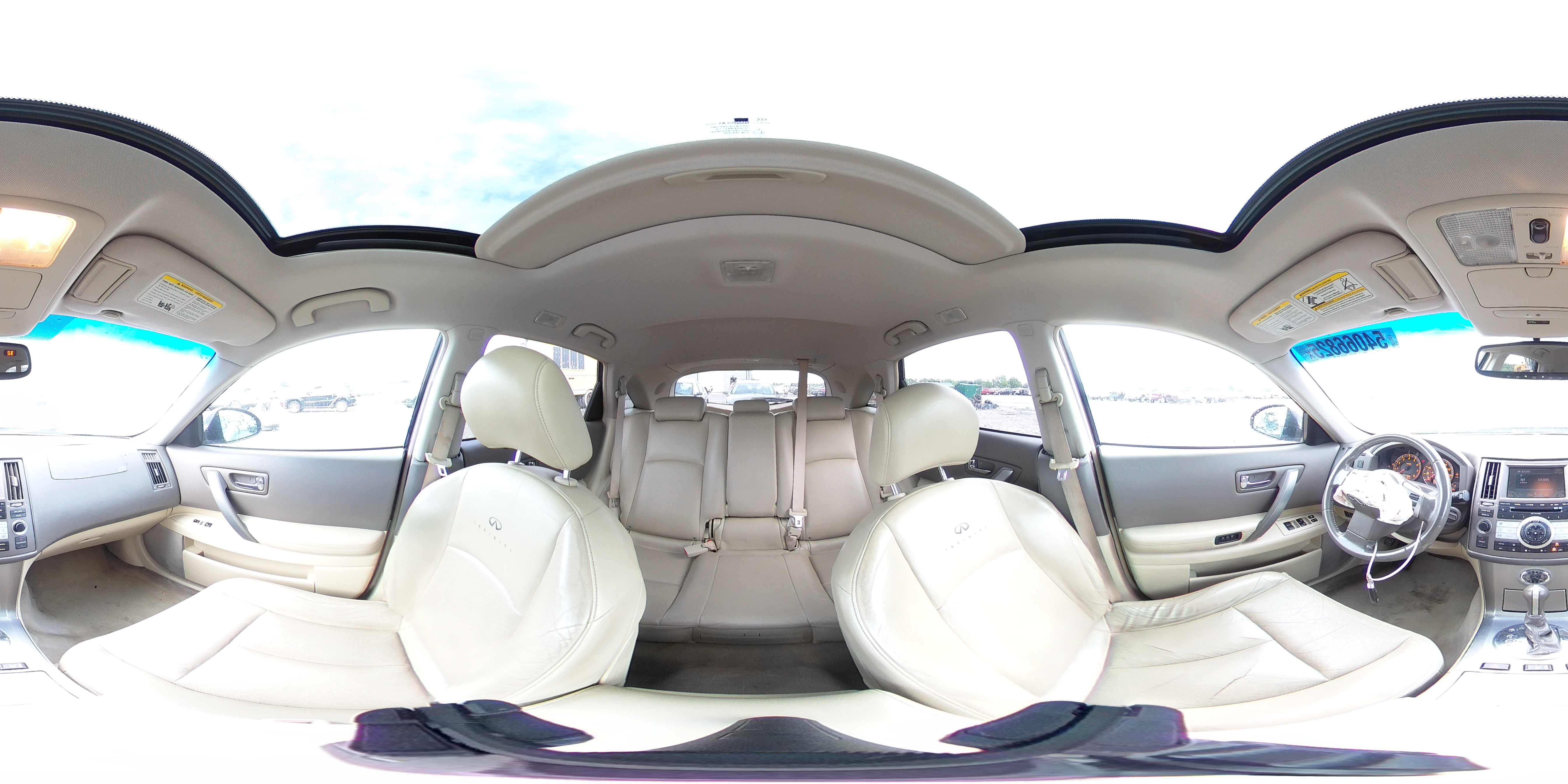 2008 Infiniti Fx35 VIN: JNRAS08W88X203941 Lot: 54066825
