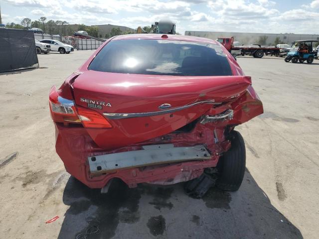  NISSAN SENTRA 2016 Red