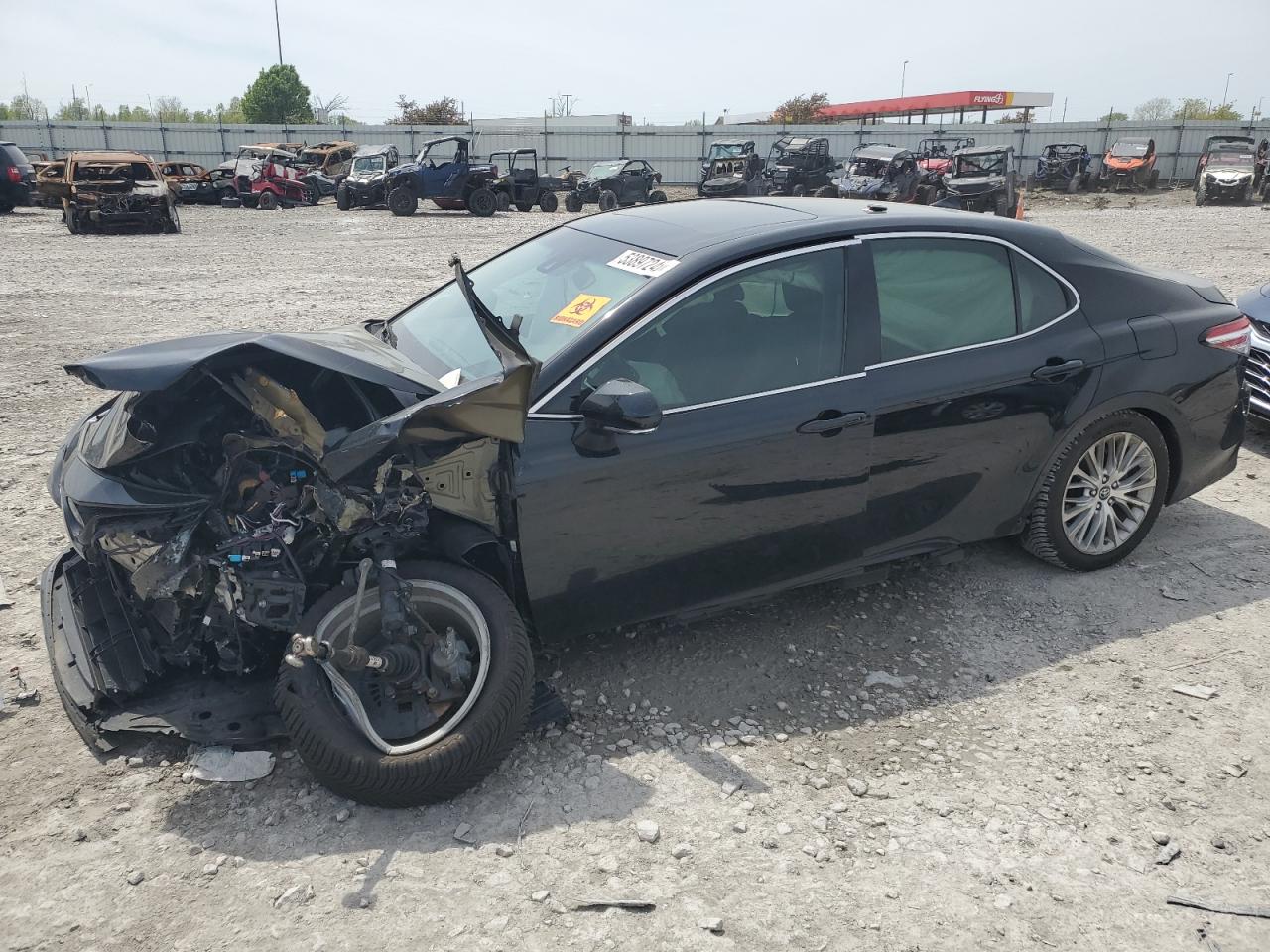 2018 Toyota Camry Hybrid de vânzare în Cahokia Heights, IL - Front End