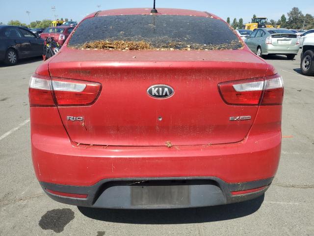 Sedans KIA RIO 2013 Burgundy