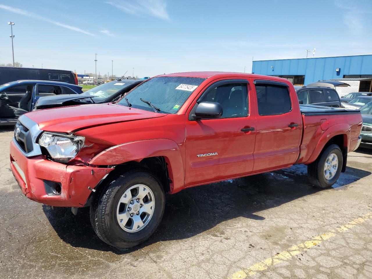 2012 Toyota Tacoma Double Cab Long Bed for Sale in Woodhaven, MI - Front End