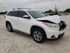 2016 Toyota Highlander Le na sprzedaż w New Braunfels, TX - Front End