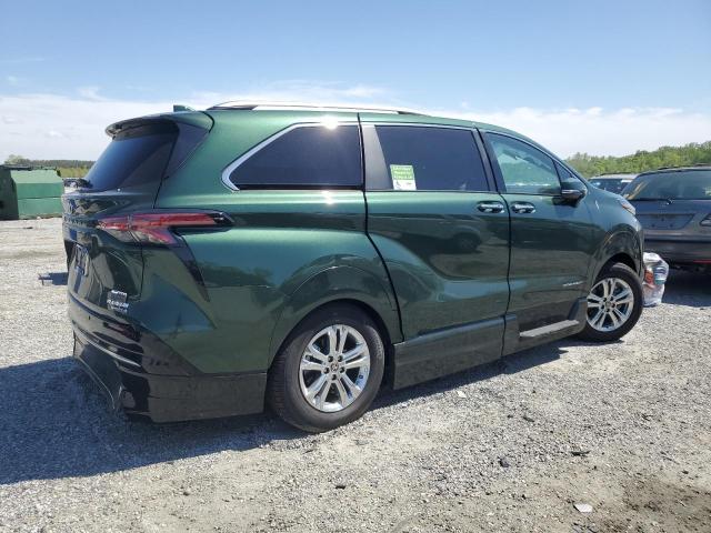  TOYOTA SIENNA 2024 Zielony