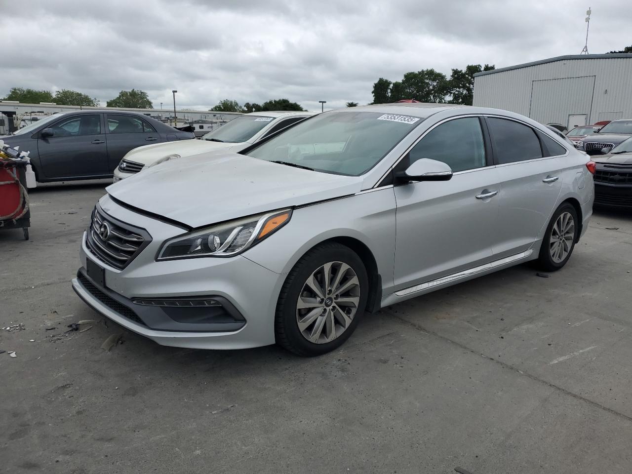 2017 Hyundai Sonata Sport de vânzare în Sacramento, CA - Front End
