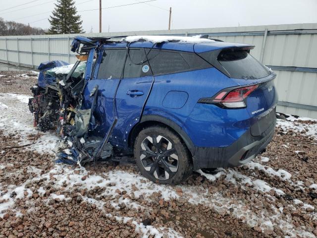  KIA SPORTAGE X 2023 Синий
