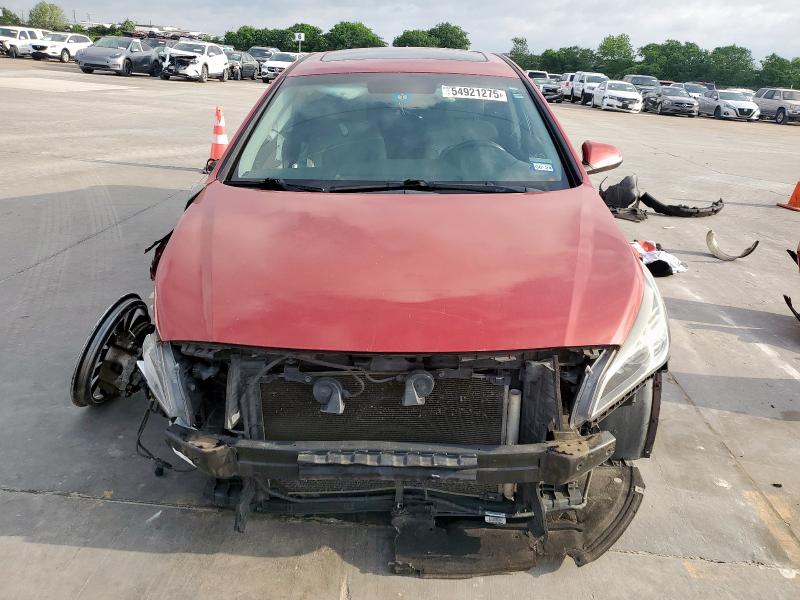  HYUNDAI SONATA 2017 Красный