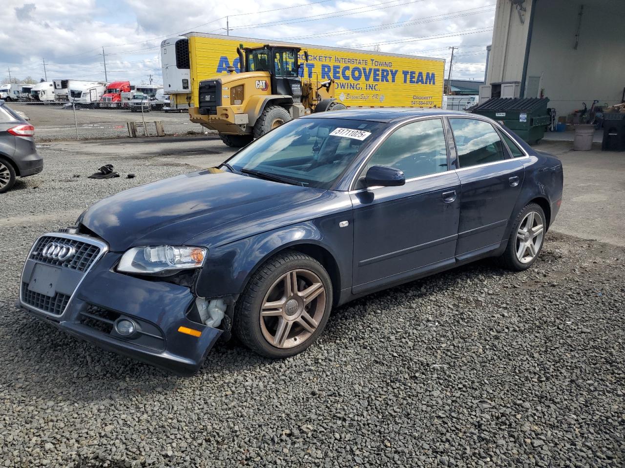 2008 Audi A4 2.0T Quattro de vânzare în Eugene, OR - Front End