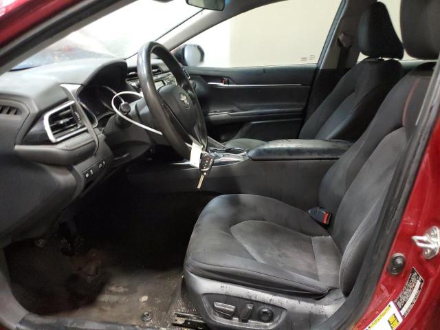  TOYOTA CAMRY 2018 Красный