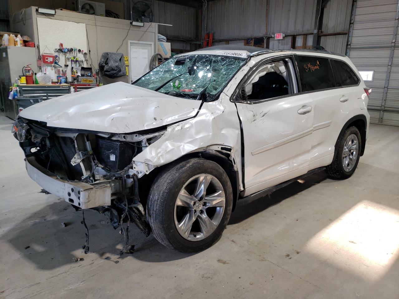 2014 Toyota Highlander Limited en Venta en Rogersville, MO - Rollover