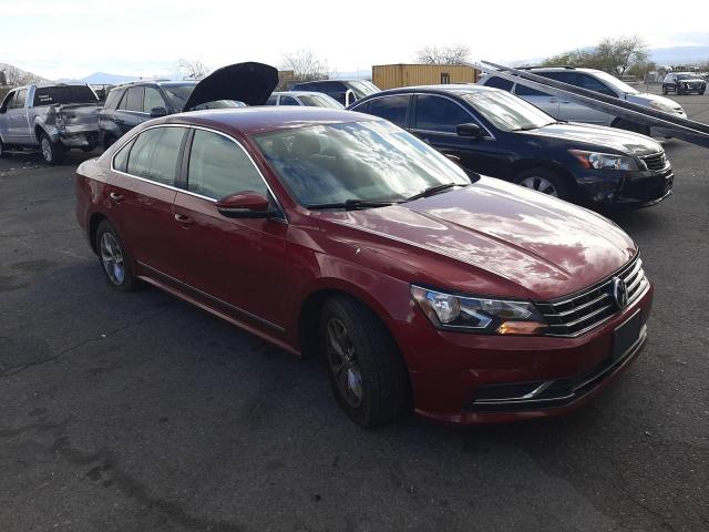 Седаны VOLKSWAGEN PASSAT 2016 Красный