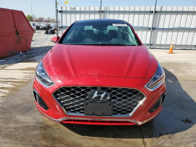  HYUNDAI SONATA 2019 Красный