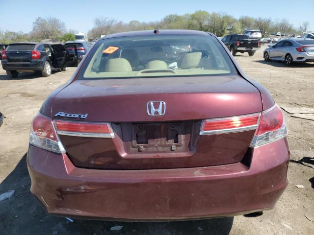Sedans HONDA ACCORD 2012 Burgundy