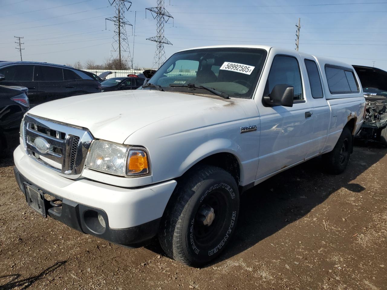 2008 Ford Ranger Super Cab للبيع في Elgin، IL - Burn - Engine