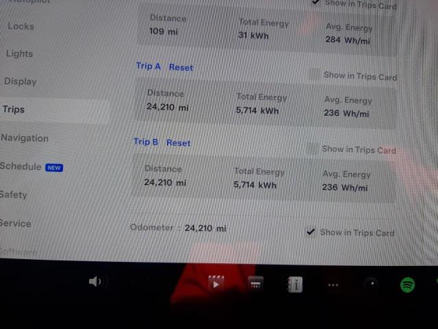 2023 TESL MODEL 3 LO