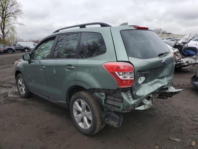 Паркетники SUBARU FORESTER 2016 Зеленый