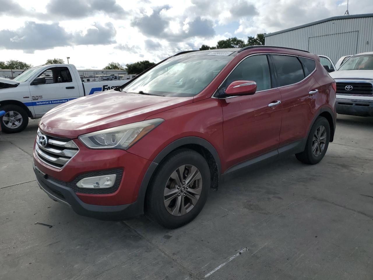 2014 Hyundai Santa Fe Sport продається в Sacramento, CA - Front End