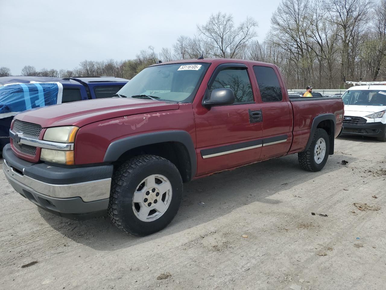 2005 Chevrolet Silverado K1500 на продаже в Ellwood City, PA - Minor Dent/Scratches