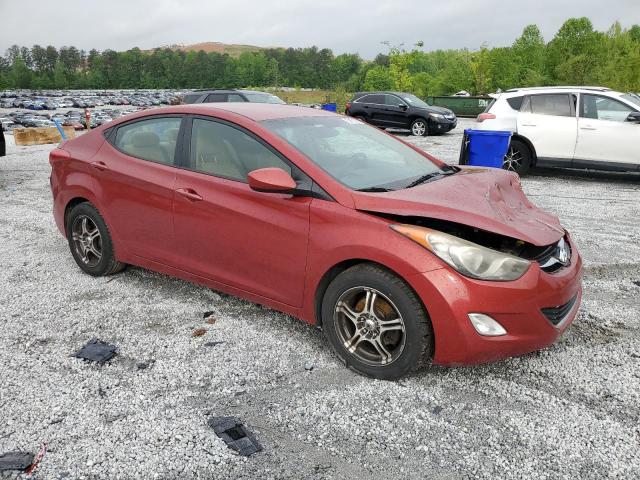  HYUNDAI ELANTRA 2013 Красный