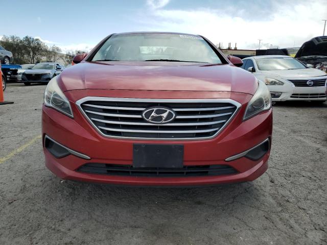  HYUNDAI SONATA 2017 Червоний