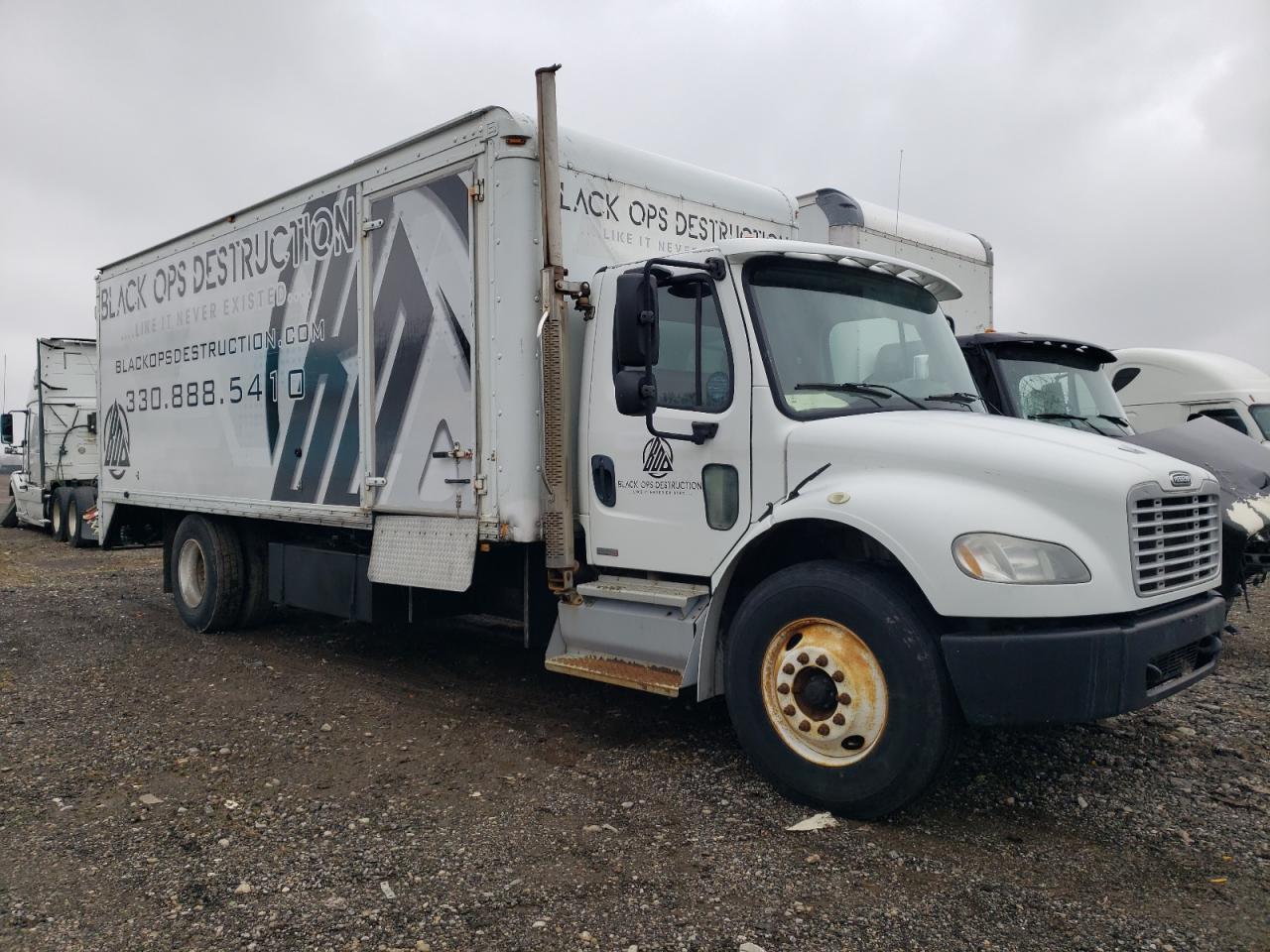 2011 Freightliner Business Class M2 Paper Shredder Truck for Sale in Columbia Station, OH - Burn - Interior