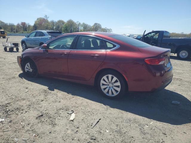 Sedans CHRYSLER 200 2015 Red