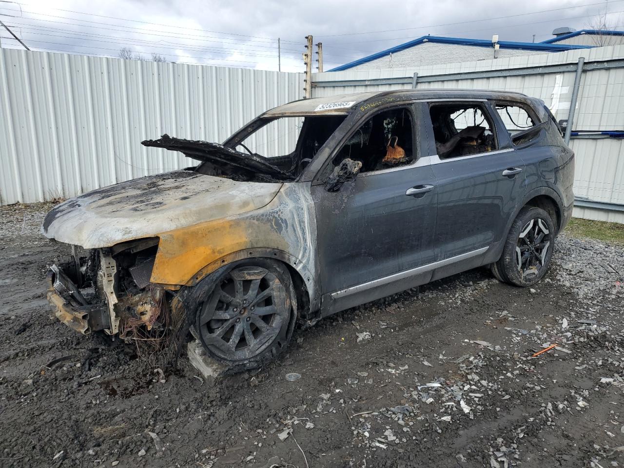 2024 Kia Telluride S for Sale in Albany, NY - Burn - Engine