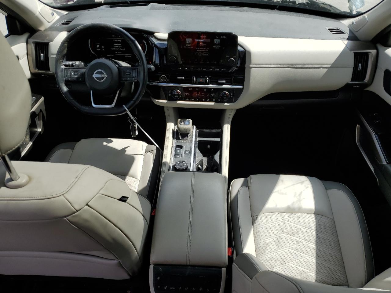 2022 Nissan Pathfinder Platinum VIN: 5N1DR3DK8NC227796 Lot: 53087075