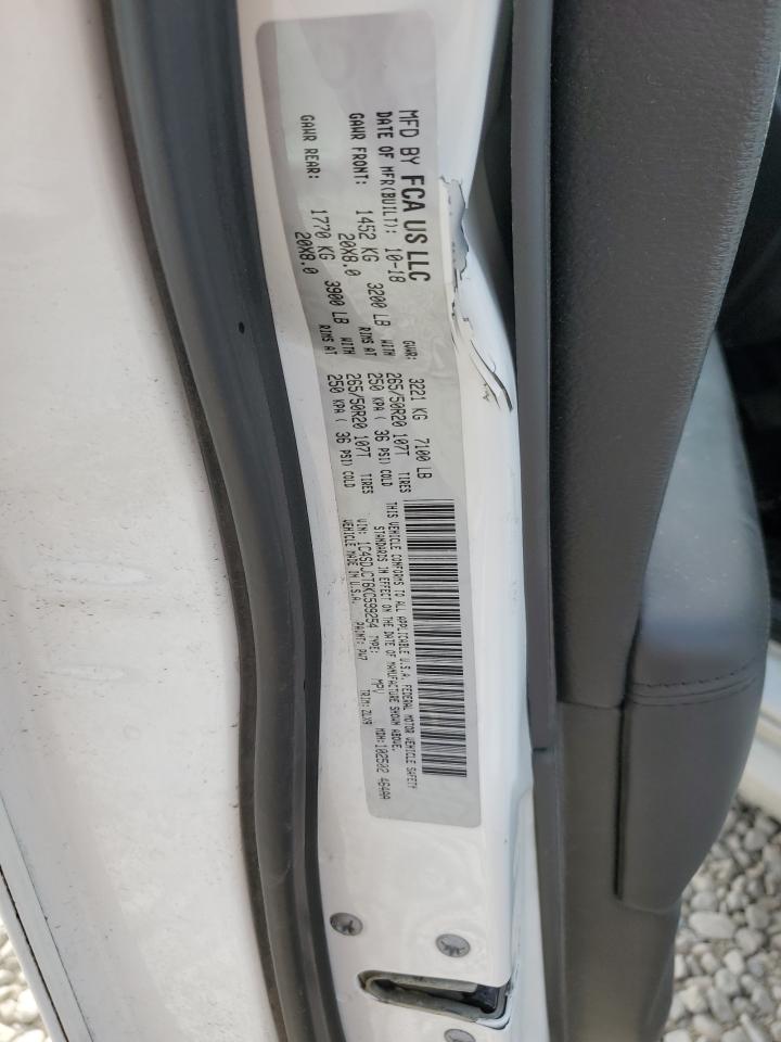 2019 Dodge Durango R/T VIN: 1C4SDJCT6KC599254 Lot: 54730155