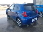 2014 NISSAN MICRA TEKN for sale at Copart PETERLEE