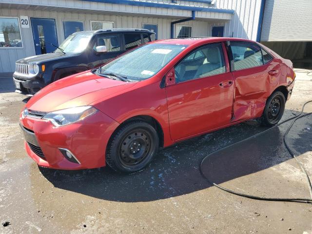  TOYOTA COROLLA 2016 Красный