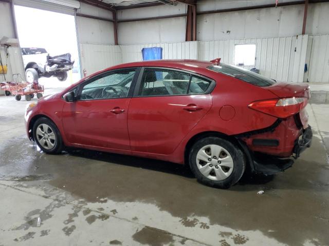Sedans KIA FORTE 2016 Czerwony