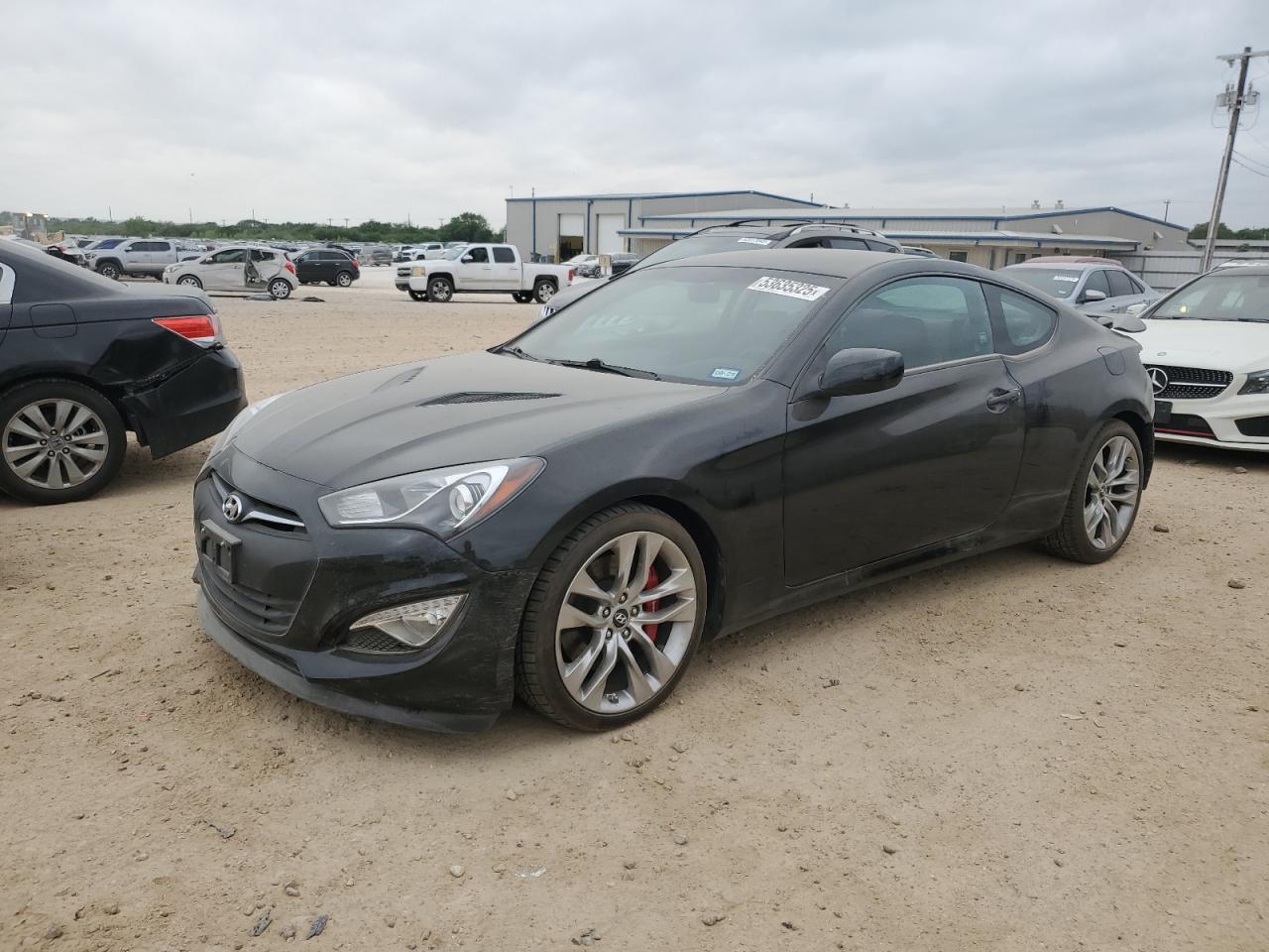 2013 Hyundai Genesis Coupe 3.8L de vânzare în San Antonio, TX - Rear End