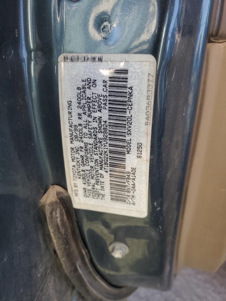 2000 Toyota Camry Ce VIN: 4T1BG22K1YU929824 Lot: 54983275