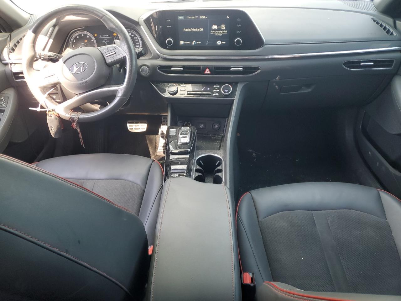 2022 Hyundai Sonata Sel Plus VIN: 5NPEJ4J21NH136674 Lot: 49238975