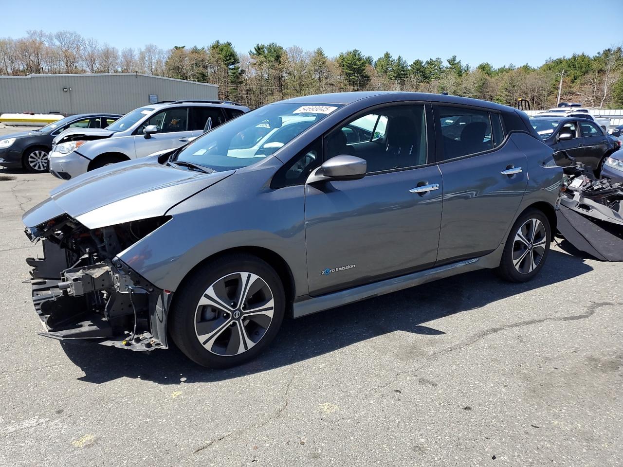 2018 Nissan Leaf S за продажба в Exeter, RI - Rear End