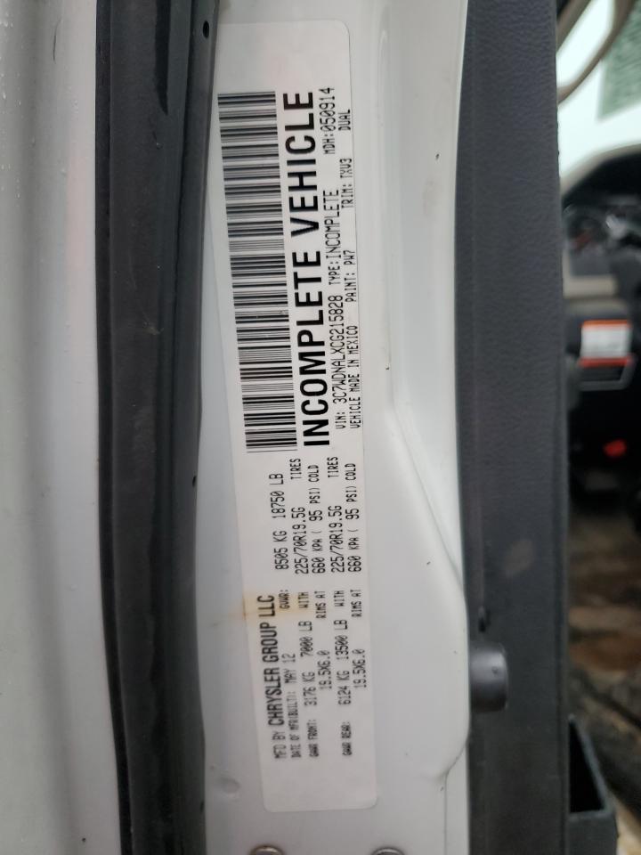 2012 Dodge Ram 5500 St VIN: 3C7WDNALXCG215828 Lot: 53702965