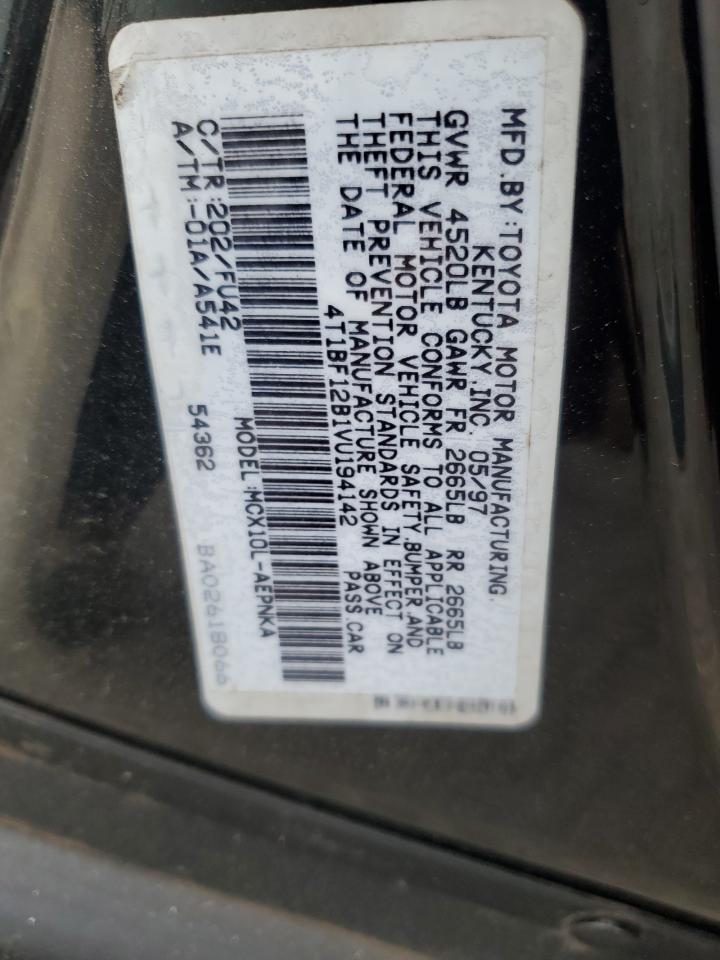 1997 Toyota Avalon Xl VIN: 4T1BF12B1VU194142 Lot: 53090285