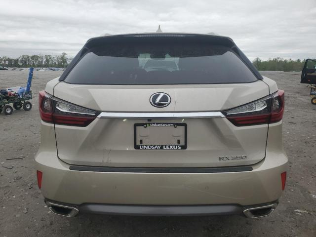  LEXUS RX350 2016 Золотой