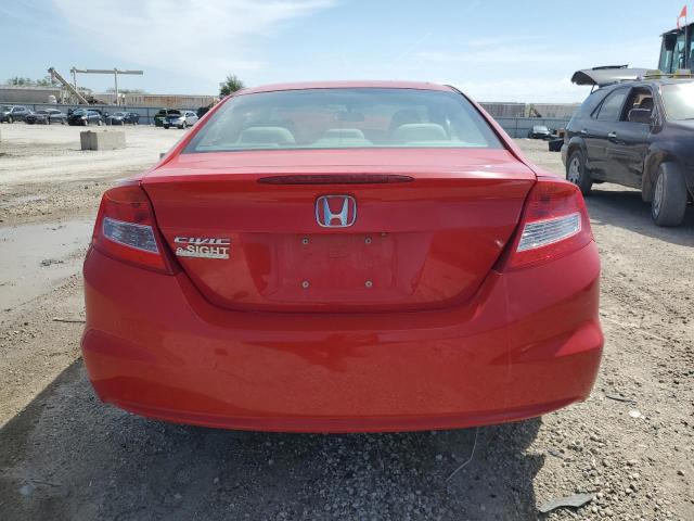  HONDA CIVIC 2013 Красный
