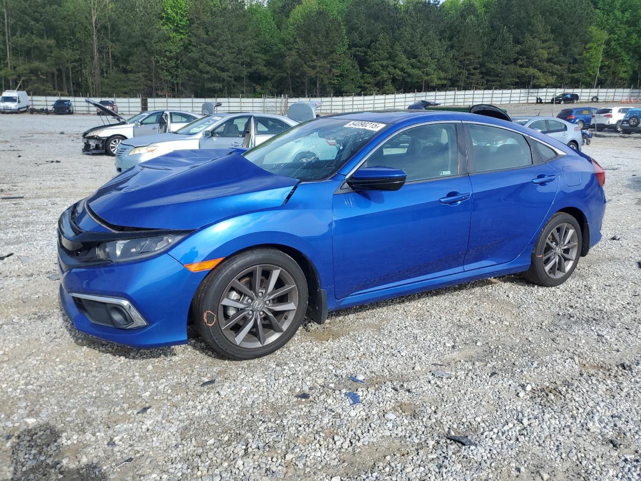 2021 Honda Civic Ex for Sale in Gainesville, GA - Front End